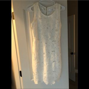 White summery dress, mini.